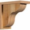 Ekena Millwork Carmel Rough Sawn Corbel w/Backplate, Western Red Cedar, 6"W x 12"D x 12"H COR06X12X12CAR01RWR - alternate 1